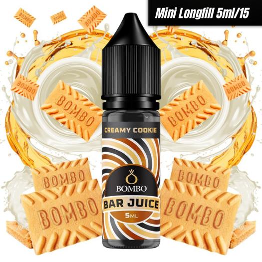 MiniLongfill Creamy Cookie 5ml/15 - Bombo Bar Juice