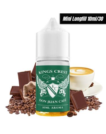 MiniLongfill Don Juan Tabaco Café 10ml/30 (Longfill) Kings Crest