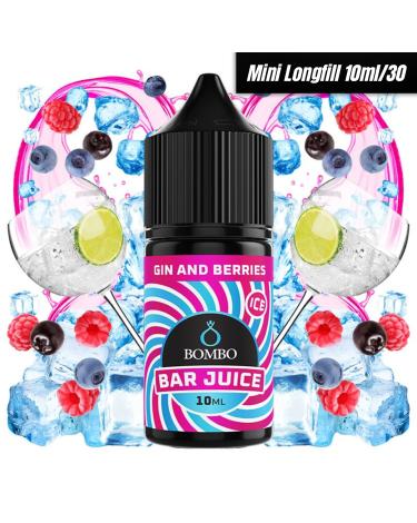 MiniLongfill Gin & Berries Ice 10ml/30 - Bombo Bar Juice