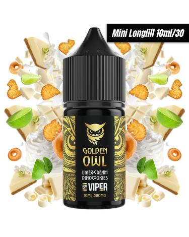 MiniLongfill Lime Cream Dinocookies 10ml/30 Golden Owl by Viper