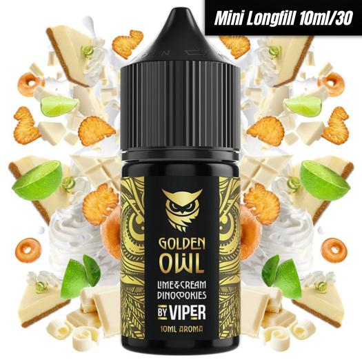 MiniLongfill Lime Cream Dinocookies 10ml/30 Golden Owl by Viper