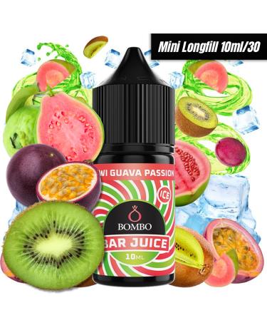 MiniLongfill Kiwi Guava Passion Ice 10ml/30 - Bombo Bar Juice