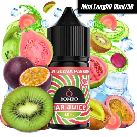 MiniLongfill Kiwi Guava Passion Ice 10ml/30 - Bombo Bar Juice