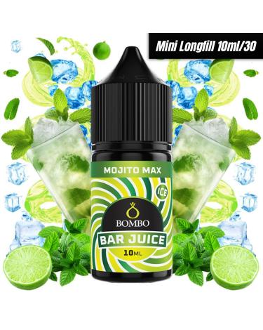 MiniLongfill Mojito Max Ice 10ml/30 - Bombo Bar Juice