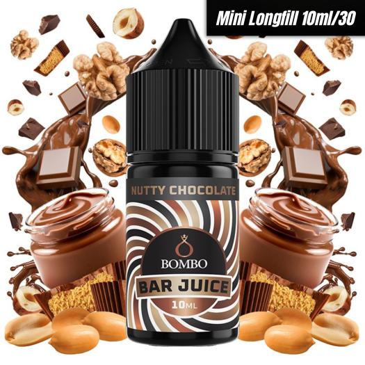 MiniLongfill Nutty Chocolate 10ml/30 - Bombo Bar Juice MiniLongfill Nutty Chocolate 10ml/30 - Bombo Bar Juice