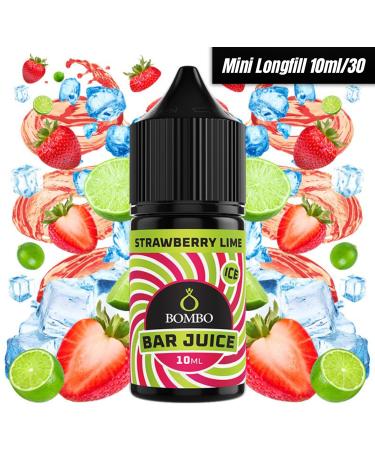 MiniLongfill Strawberry Lime Ice 10ml/30 - Bombo Bar Juice
