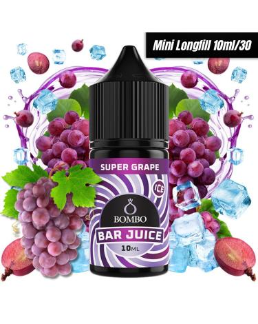 MiniLongfill Super Grape Ice 10ml/30 - Bombo Bar Juice