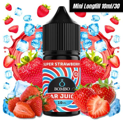 MiniLongfill Super Strawberry Ice 10ml/30 - Bombo Bar Juice