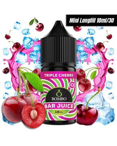 MiniLongfill Triple Cherry Ice 10ml/30 - Bombo Bar Juice