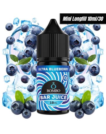 MiniLongfill Ultra Blueberry Ice 10ml/30 - Bombo Bar Juice