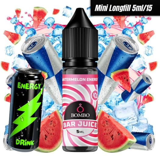 MiniLongfill Watermelon Energy Ice 5ml/15 - Bombo Bar Juice MiniLongfill Watermelon Energy Ice 5ml/15 - Bombo Bar Juice
