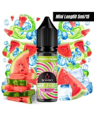 MiniLongfill Watermelon Max Ice 5ml/15 - Bombo Bar Juice