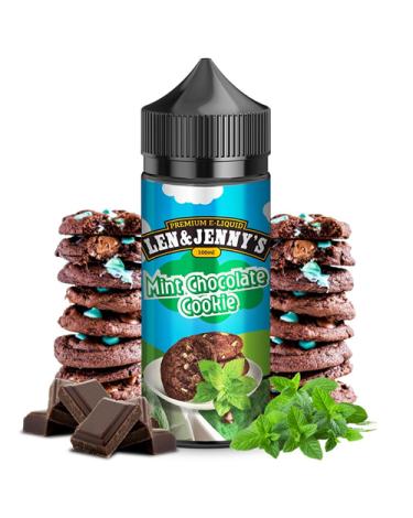 Mint Chocolate Cookie 100ml + Nicokit gratis - Len & Jenny's