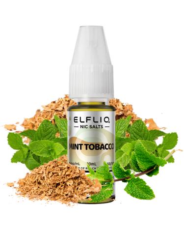 Mint Tobacco Nic Salt 10ml - Elfliq by Elf Bar