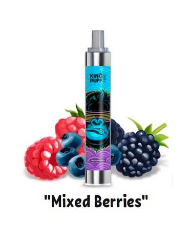 MIXED BERRIES 4000 PUFFS - SIN NICOTINA - KING PUFF