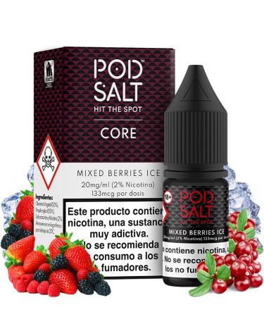 MIXED BERRIES ICE - POD SALT 10 ml - Líquido con SALES DE NICOTINA