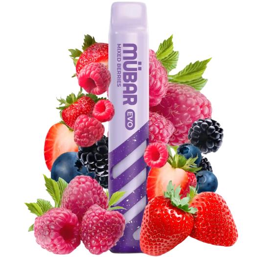 MIXED BERRIES Mübar EVO800 20mg