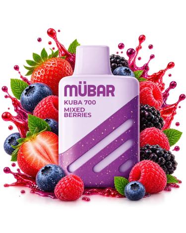 MIXED BERRIES Mübar Kuba 700 20mg