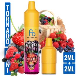 Mixed Berries Mini Tornado 1200 (con 2 Pods 2ml 20mg) Fumot