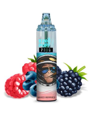 Mixed Berry 7000 puffs - KING PUFF v2 - SIN NICOTINA