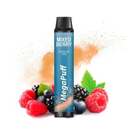 Mixed Berry MegaPuff – 3000 PUFF – Desechable SIN NICOTINA