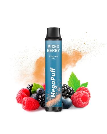 Mixed Berry MegaPuff – 3000 PUFF – Desechable SIN NICOTINA