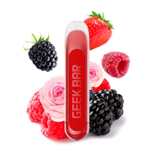 Mixed Fruit Rose Jam Shisha Geek Bar C600 Puffs - Geek Bar 20mg