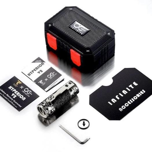 Mod Meca Hyperion V2 | Silver Brass Engraved | Thunder Cloud x Infinite Modz