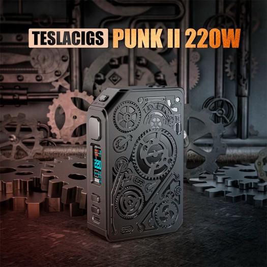 Mod Punk II 220W Matte Black Edition - Teslacigs