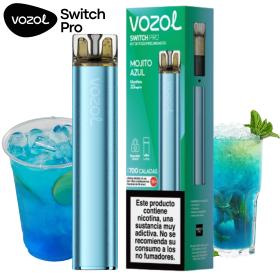 Mojito Azul | Vozol Switch Pro Starter Kit | 20mg Sales de Nicotina