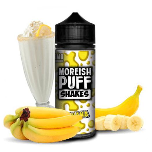 Moreish BANANA SHAKE 50ml + Nicokits Gratis (120ml a 3mg)