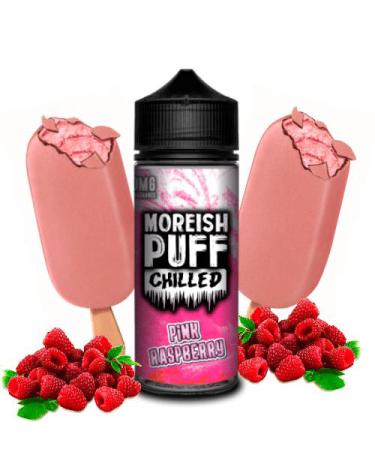 Moreish Puff CHILLED PINK RASPBERRY 100ml - Liquidos Moreish Puff