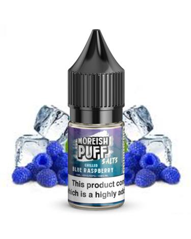 MOREISH PUFF SALT - Blue Raspberry Chilled 10 ml - 10mg y 20mg - Líquido con SALES DE NICOTINA