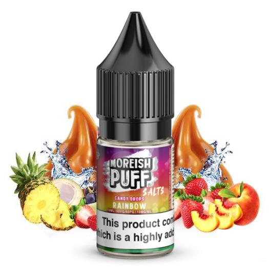 MOREISH PUFF SALT - Rainbow Candy Drops 10 ml MOREISH PUFF SALT - Rainbow Candy Drops 10 ml