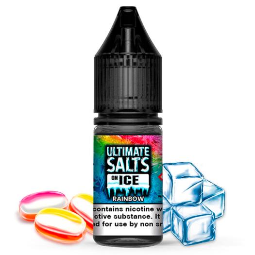 MOREISH PUFF SALT - Rainbow ON ICE 10 ml - 20mg - SALES DE NICOTINA