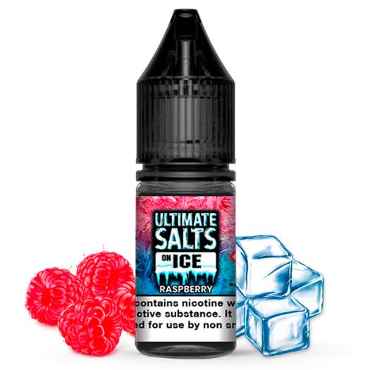 MOREISH PUFF SALT - Raspberry ON ICE 10 ml - 20mg - SALES DE NICOTINA