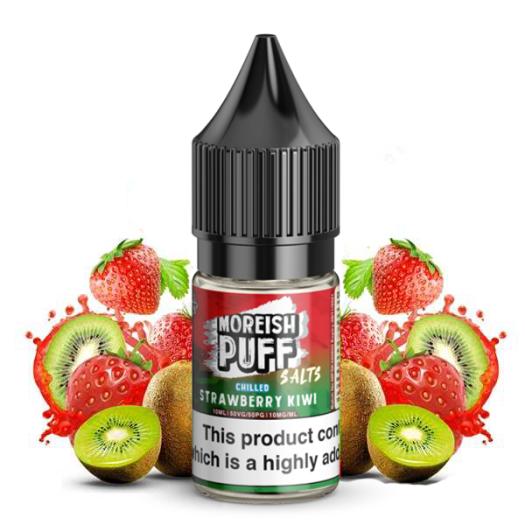 MOREISH PUFF SALT - Strawberry And Kiwi Chilled 10 ml - 10mg y 20mg - Líquido con SALES DE NICOTINA