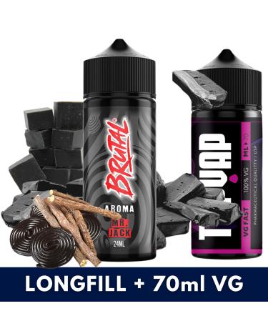 Mr. Jack 24ml/120 (Longfill) Just Juice Brutal + 70ml VG Fast