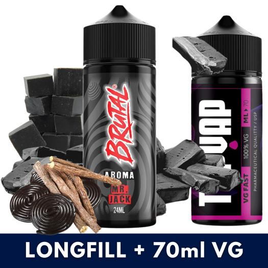 Mr. Jack 24ml/120 (Longfill) Just Juice Brutal + 70ml VG Fast