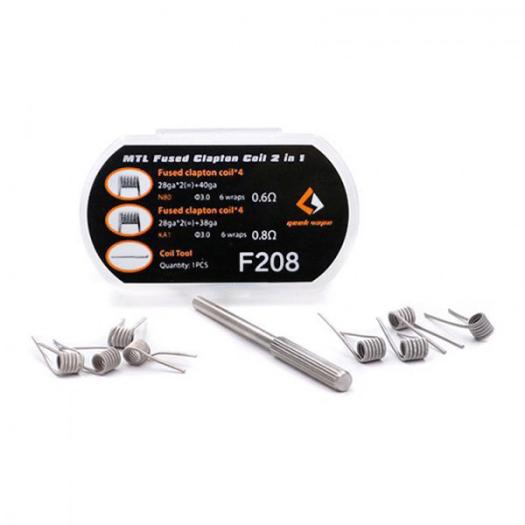 MTL Fused Clapton Coil 2 in 1 (8Uds) - Geekvape