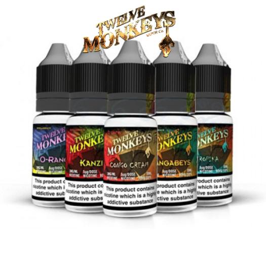 Muestra Líquido 12 Monkeys 10ml 0mg