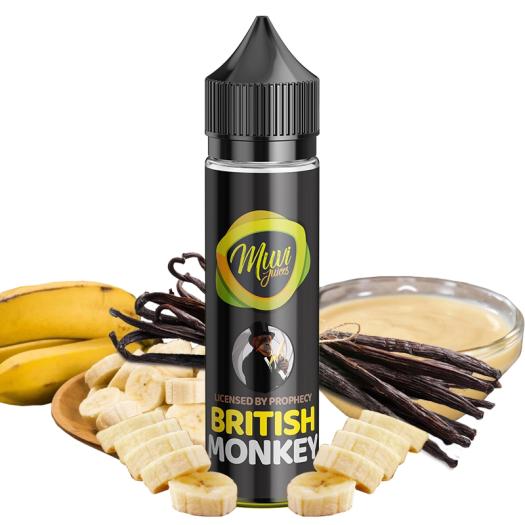 Muvi Juices British Monkey! 15ml (Añadir Base y deja macerar)