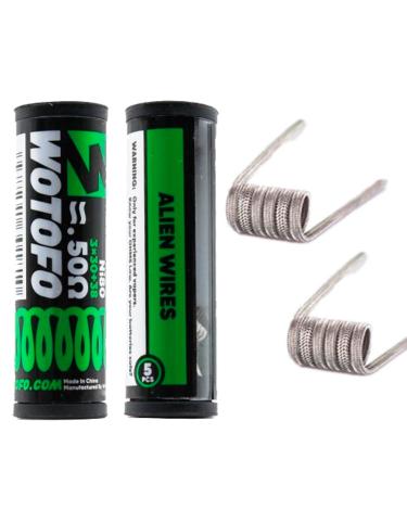 Ni80 Alien Wires 3*30+38 / 0.50Ω (5pcs) - Wotofo