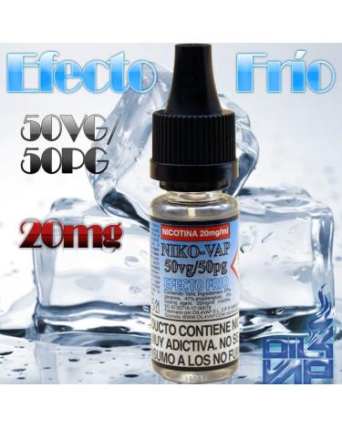 Nicokit 50VG/50PG 10ml - EFECTO FRIO - 20mg/ml