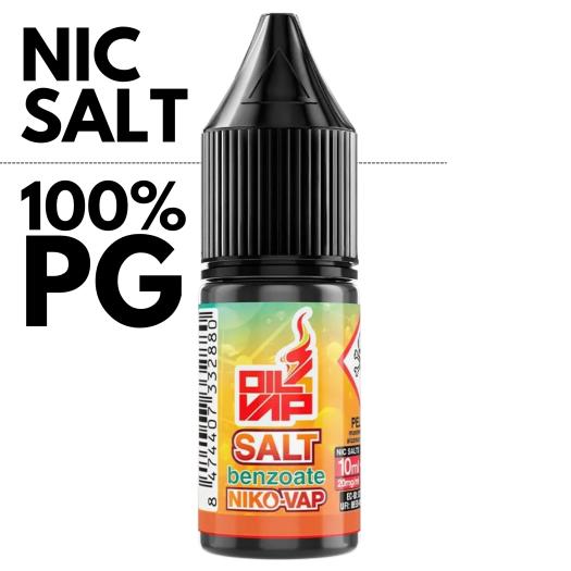 Nicokit Sales de Nicotina 100%PG 20mg/ml - Oil4Vap