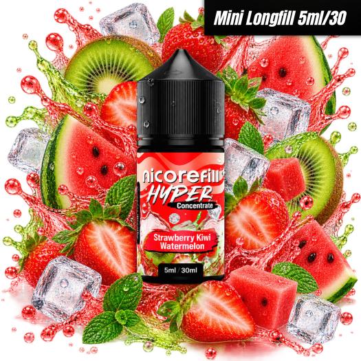 Nicorefill Hyper Strawberry Kiwi Watermelon Longfill 5/30ml