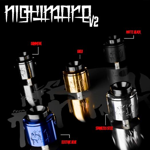 Nightmare V2 RDA 28mm Suicide Mods by Vaperz Cloud Nightmare V2 RDA 28mm Suicide Mods by Vaperz Cloud