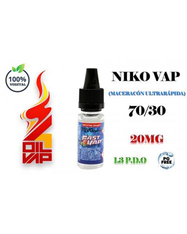 NIKO-VAP 70VG/30 1.3PDO - FAST4VAP