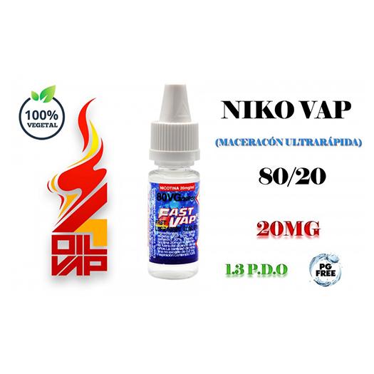 NIKO-VAP 80VG/20 1.3PDO - FAST4VAP NIKO-VAP 80VG/20 1.3PDO - FAST4VAP