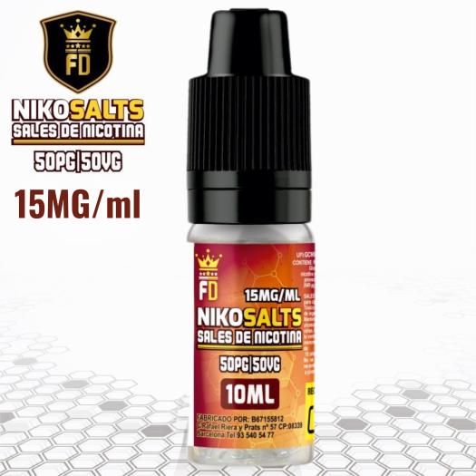 NikoSALTS |15MG | 10ml 50/50 VapFip